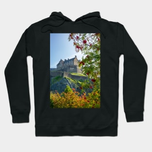 Edinburgh Castle From Princes St Gardens Hoodie